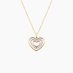 Collier Titaina Or Tricolore Diamant - Colliers avec pierres Femme | Marc Orian