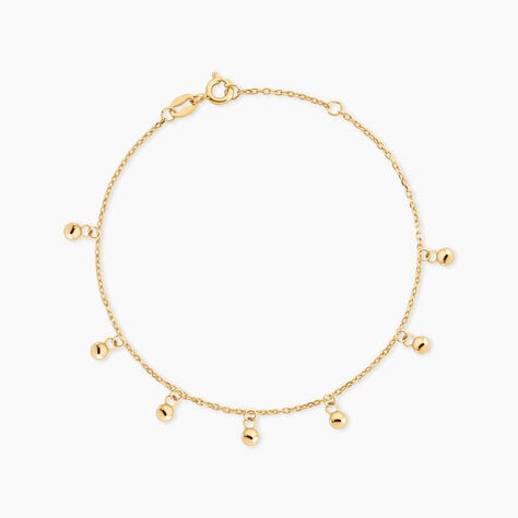Bracelet Bethanie Argent Dor&eacute; A L'Or 750/1000 - Bracelets cha&icirc;nes Femme | Marc Orian