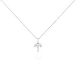 Collier Astra Argent Blanc Oxyde De Zirconium - Colliers avec pierres Femme | Marc Orian
