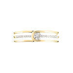 Bague Louane Or Jaune Oxyde De Zirconium - Solitaires Femme | Marc Orian