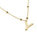Collier Plaqué Or Jaune Lettra - Colliers fantaisie Femme | Marc Orian
