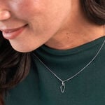 Pendentif Corsica Or Blanc - Pendentifs Famille | Marc Orian