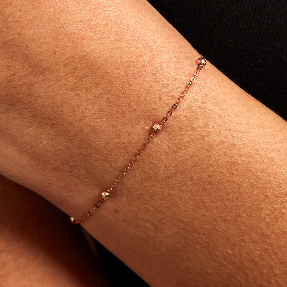Bracelet Corynn Or Rose - Bracelets chaînes Enfant | Marc Orian
