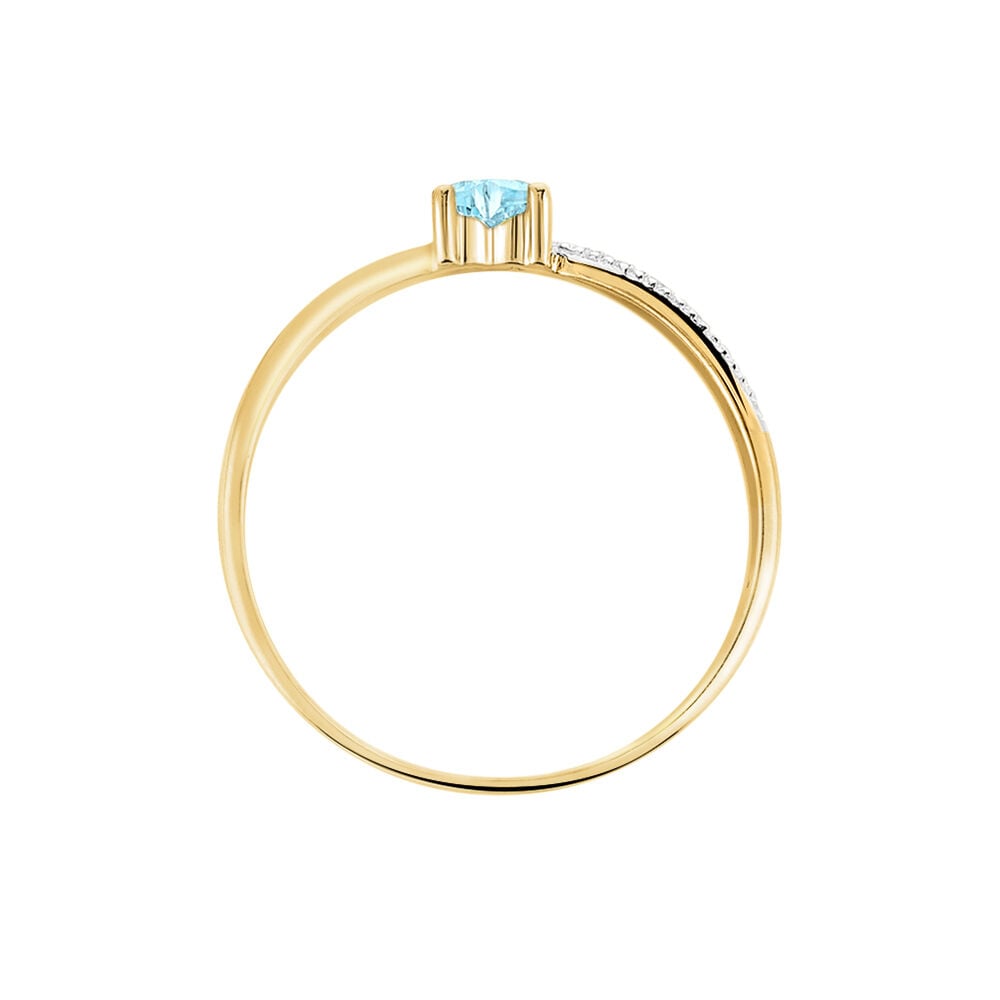 Bague Rory Or Jaune Topaze - Bagues pierres fines Femme | Marc Orian