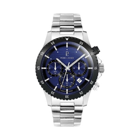 Montre Pierre Lannier Lannier Decima Bleu - Montres &eacute;tanches Homme | Marc Orian