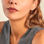 Boucles D'oreilles Puces Graziano Or Jaune Diamant Synth&eacute;tique - Boucles d'oreilles mariage Femme | Marc Orian