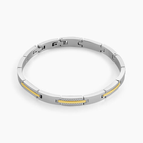 Bracelet Phebus Him Acier Blanc - Bracelets cha&icirc;nes Homme | Marc Orian