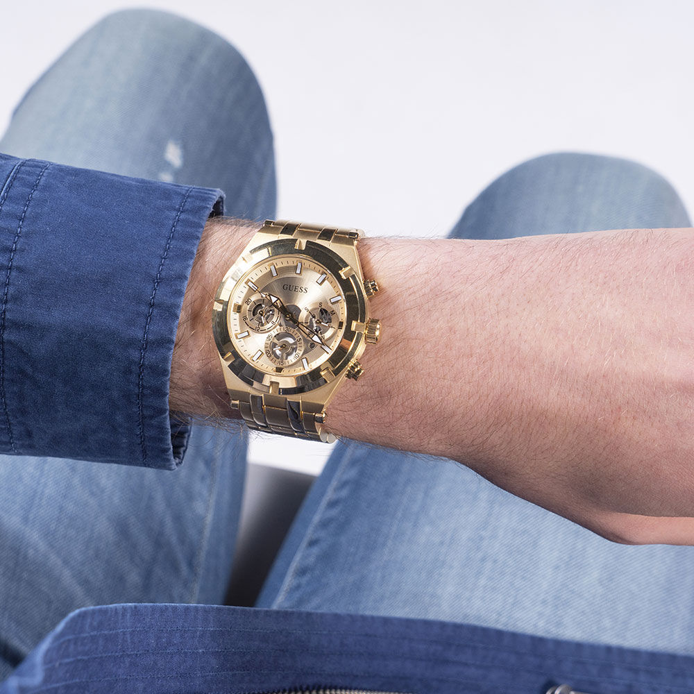 Montre Guess Continental Champagne - Montres étanches Homme | Marc Orian