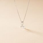 Collier Briaga Argent Blanc Oxyde De Zirconium - Colliers avec pierres Femme | Marc Orian