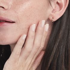Créoles Plaqué Or Eva - Boucles d'oreilles Créoles Femme | Marc Orian