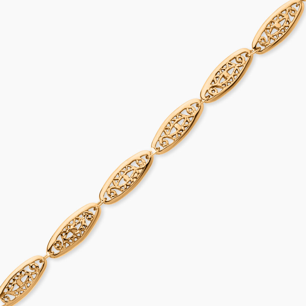 Bracelet Kathlyne Plaqu&eacute; Or Jaune - Bracelets mailles Femme | Marc Orian