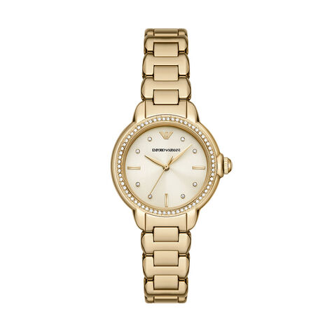 Montre Emporio Armani Doré - Montres étanches Femme | Marc Orian