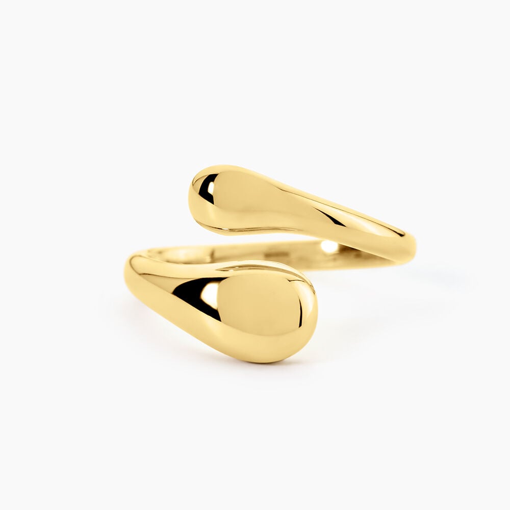 Bague Aderia Acier Jaune - Bijoux fantaisie Femme | Marc Orian