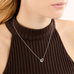 Collier Donatiane Argent Blanc Oxyde De Zirconium - Colliers avec pierres Femme | Marc Orian