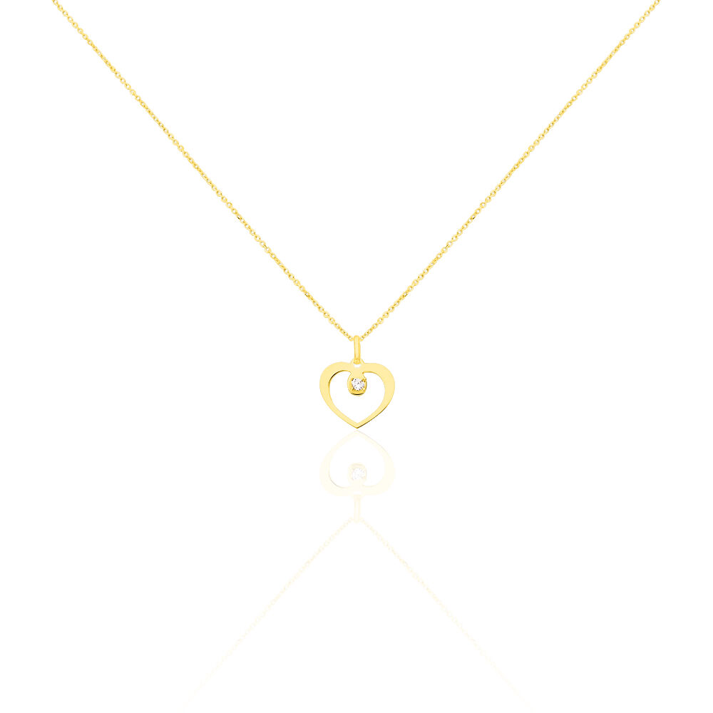 Collier Rohanna Or Jaune Oxyde De Zirconium - Colliers avec pierres Femme | Marc Orian