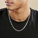Collier Maille Teo Argent Blanc - Chaines Homme | Marc Orian