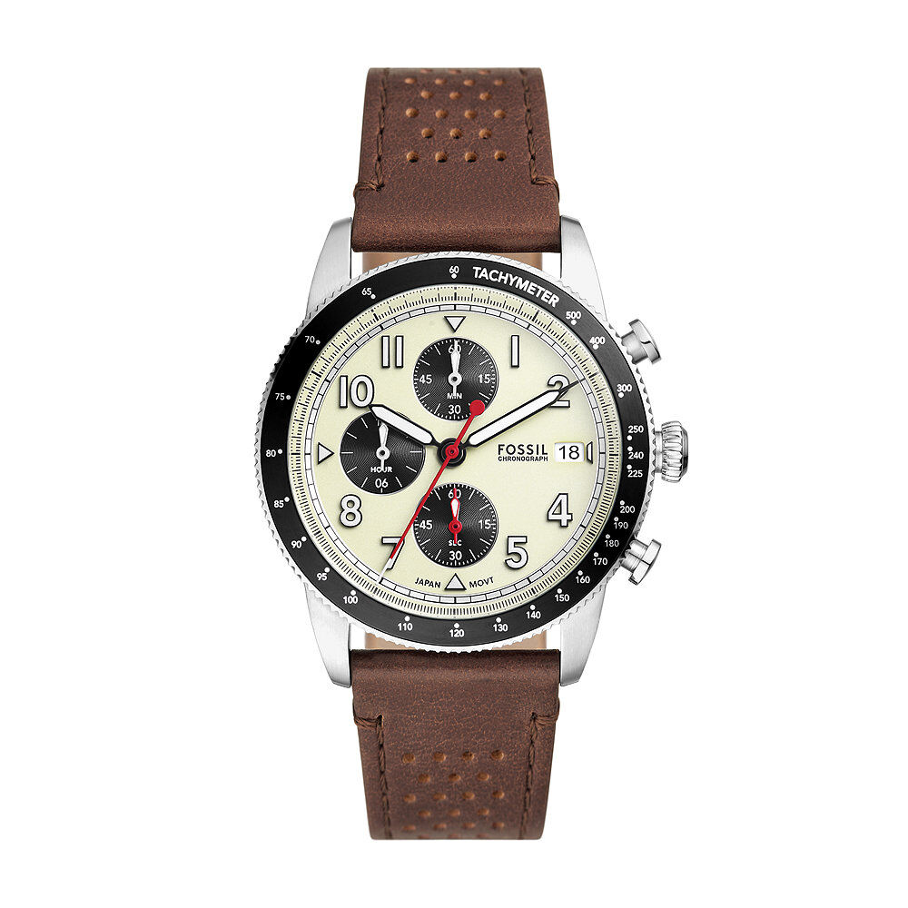 Montre Fossil Sport Tourer Crème - Montres étanches Homme | Marc Orian