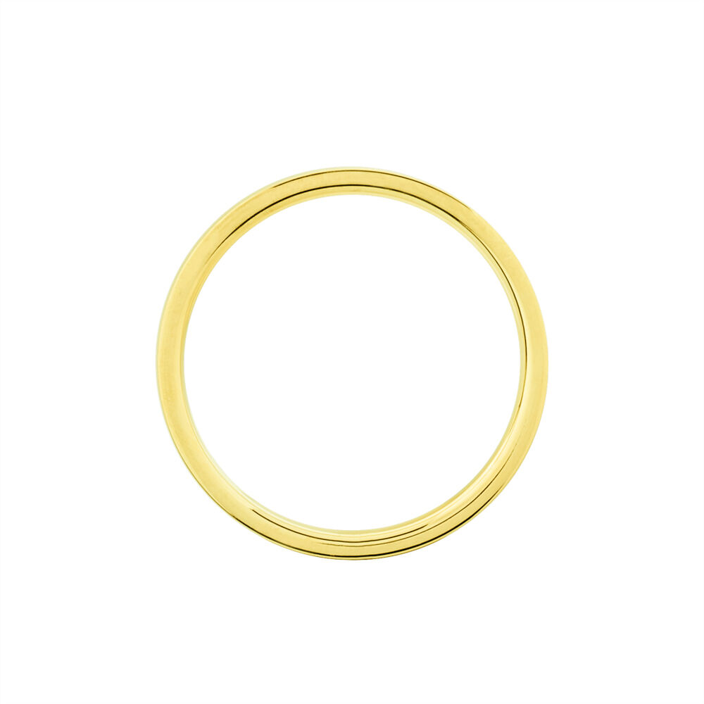 Alliance Ruban Or Jaune - Alliances personnalis&eacute;es Famille | Marc Orian