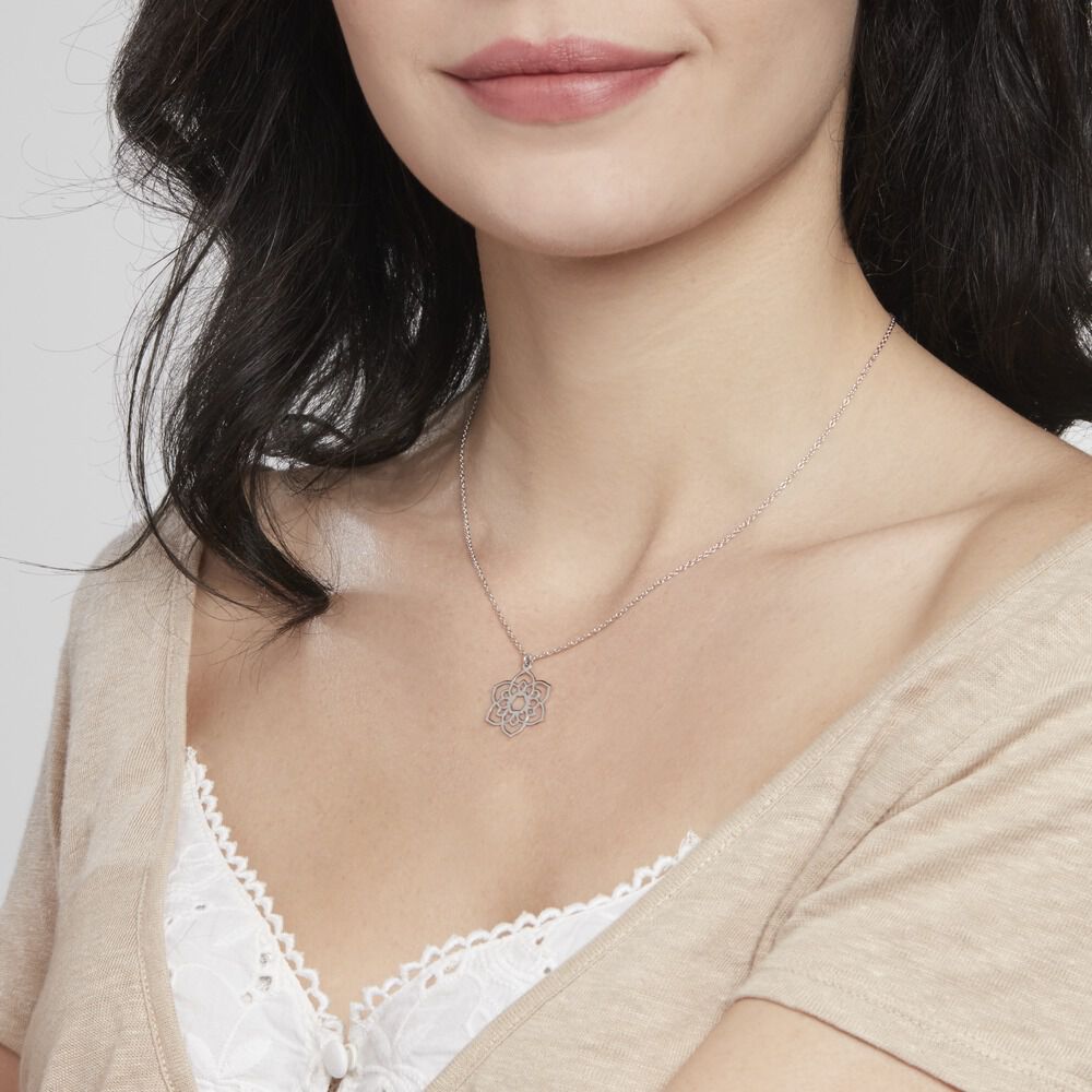 Collier Eudeline Argent Blanc - Colliers Femme | Marc Orian