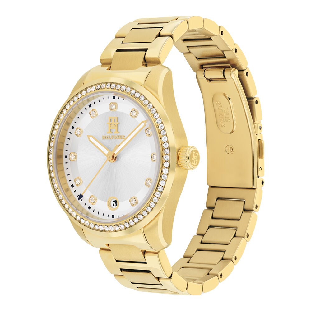 Montre Tommy Hilfiger Th85 Crystals Blanc - Montres &eacute;tanches Femme | Marc Orian