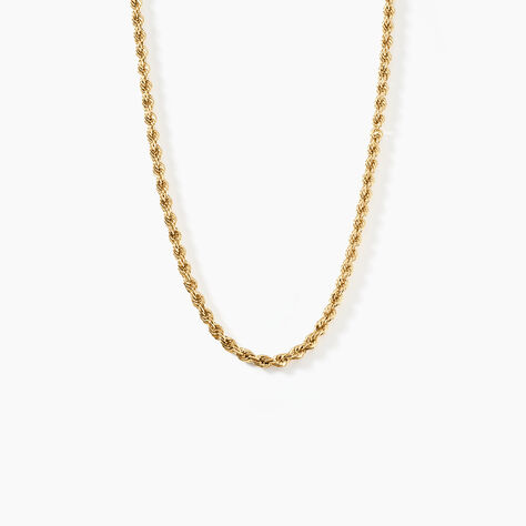 Collier Jerry Maille Corde Or Jaune - Chaines Femme | Marc Orian