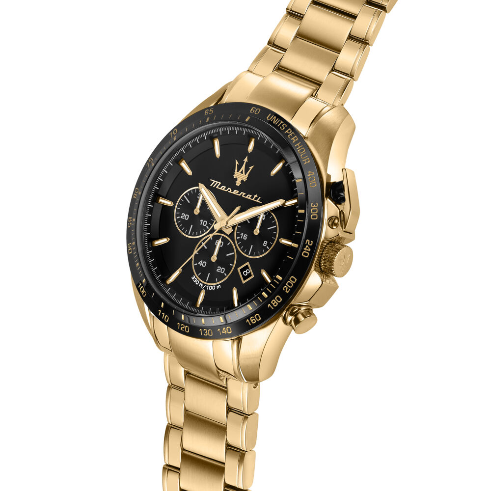 Montre Maserati Traguardo Noir - Montres étanches Homme | Marc Orian