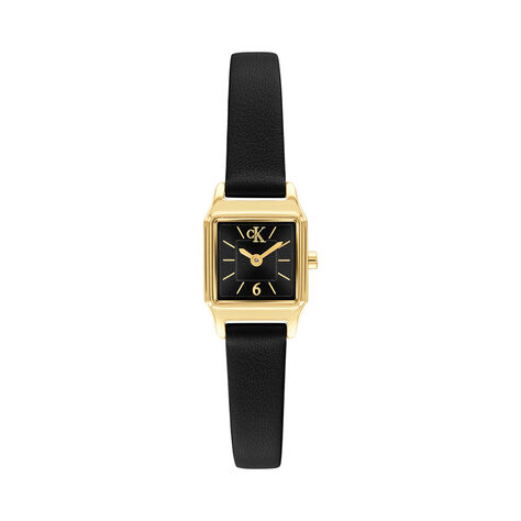 Montre Calvin Klein Soft Form Noir - Montres carr&eacute;es Femme | Marc Orian