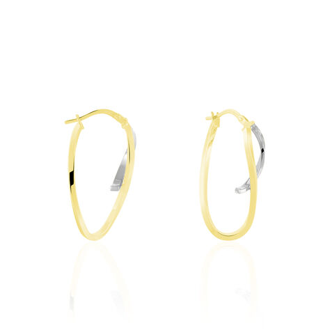 Cr&eacute;oles Hepsie Or Bicolore - Cr&eacute;oles Femme | Marc Orian