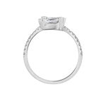 Bague Nevarte Argent Blanc Oxyde De Zirconium - Bijoux fantaisie Femme | Marc Orian
