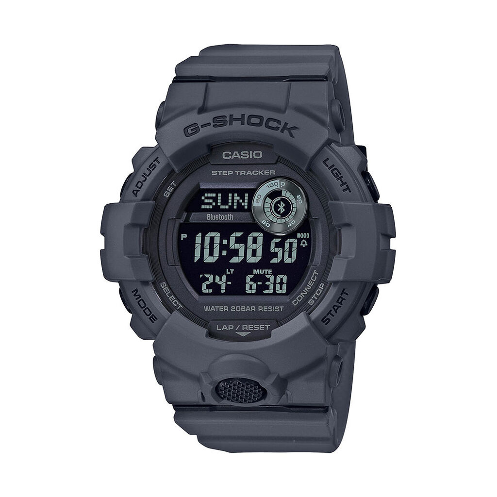 Montre Connect&eacute;e Casio G-shock Fond Gris - Montres &eacute;tanches Homme | Marc Orian