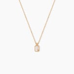 Collier Astria Plaqu&eacute; Or Jaune Nacre - Colliers avec pierres Femme | Marc Orian