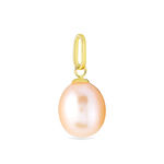 Pendentif Rose Or Jaune Perle De Culture - Pendentifs Femme | Marc Orian