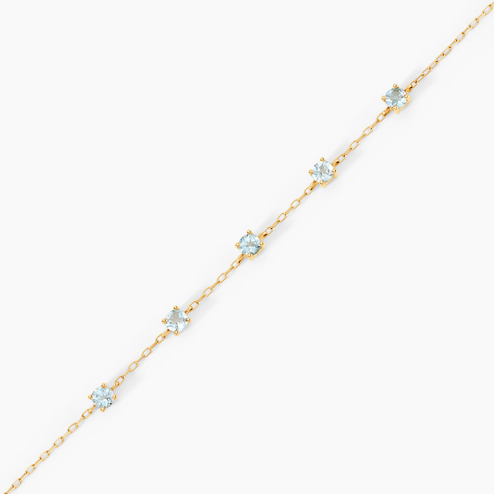 Bracelet Veasna Or Jaune Topaze - Bracelets cha&icirc;nes Femme | Marc Orian