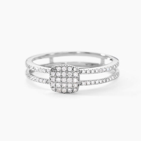 Bague Aude Or Blanc Diamant - Bagues pierres précieuses Femme | Marc Orian