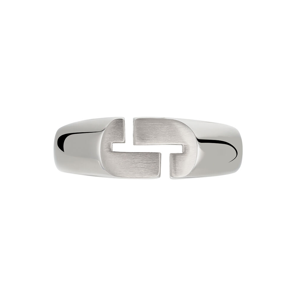 Bague Jourdan Jok Acier Blanc - Bijoux fantaisie Homme | Marc Orian