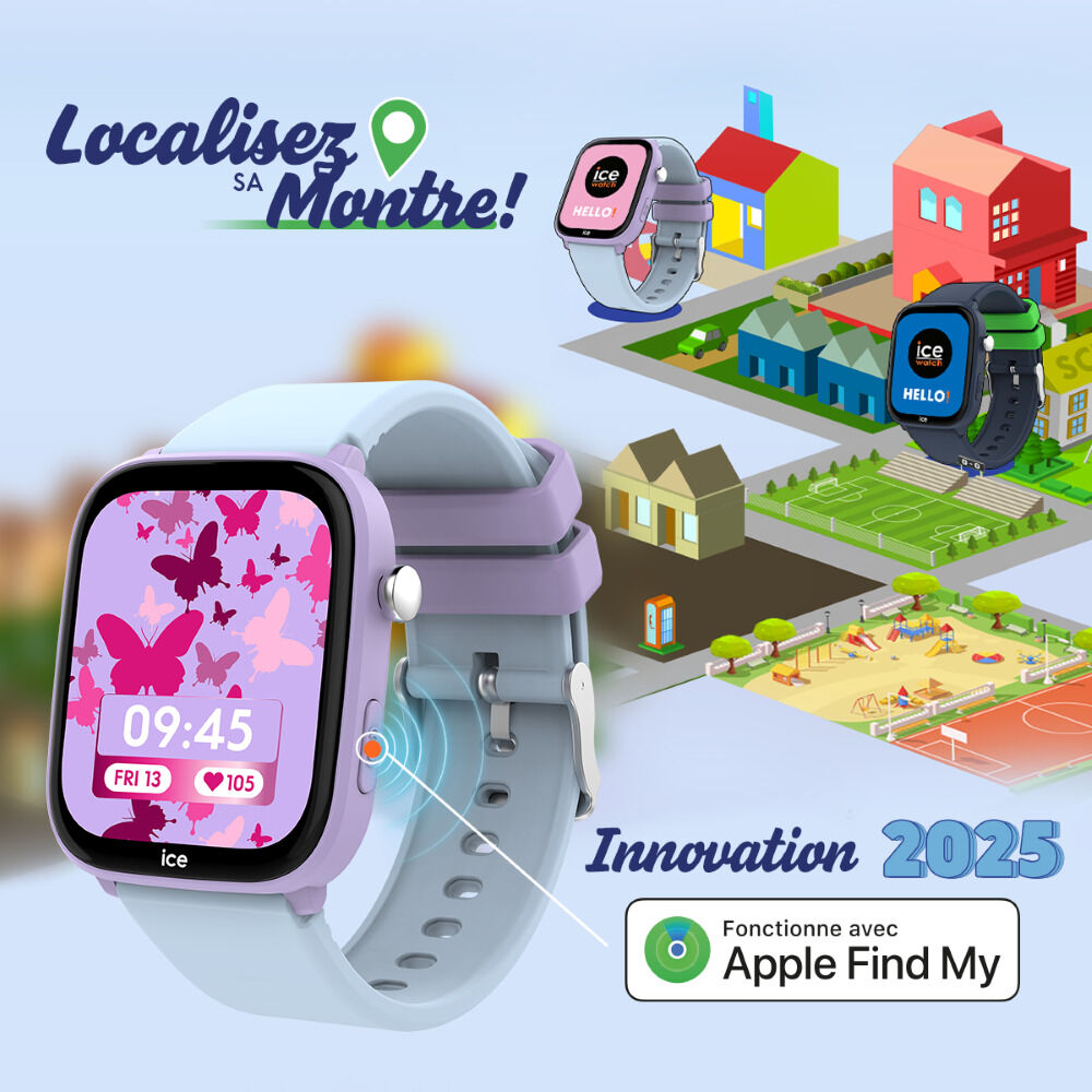 Montre Connect&eacute;e Ice Watch Smart Junior 3.0 Find My - Montres connect&eacute;es Enfant | Marc Orian
