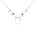 Collier Suzanna Argent Blanc - Colliers fantaisie Femme | Marc Orian