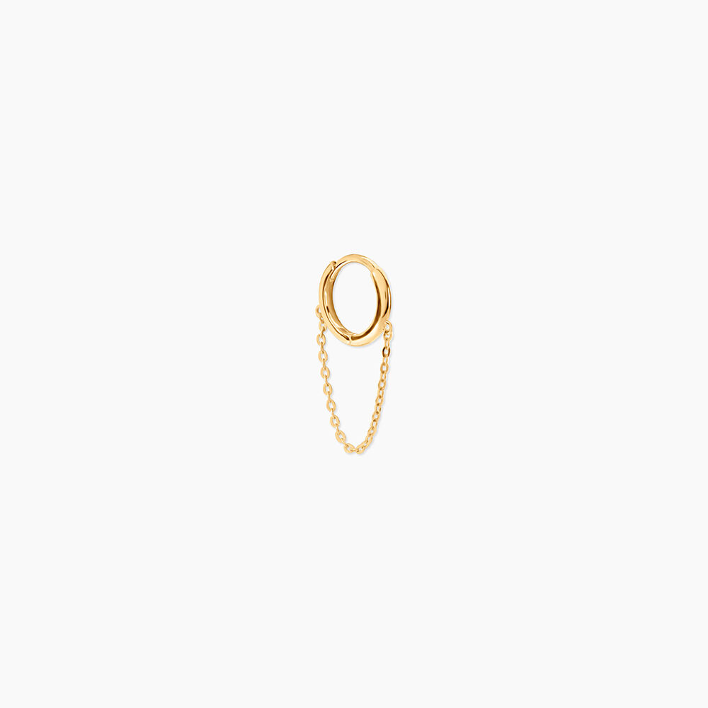 Bijou D'oreille Unitaire Or Jaune Brittani - Piercings d'oreilles Femme | Marc Orian
