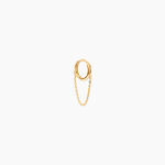 Bijou D'oreille Unitaire Or Jaune Brittani - Piercings d'oreilles Femme | Marc Orian
