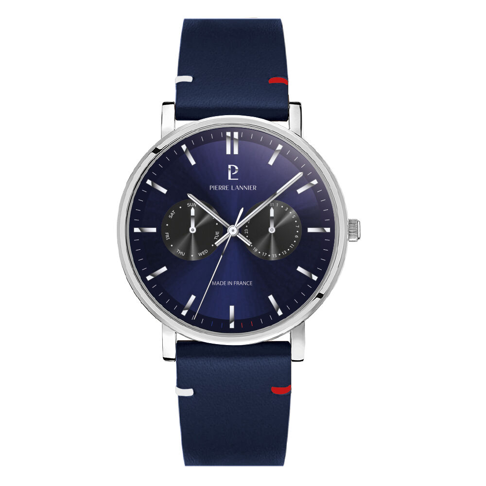 Montre Pierre Lannier Essential Bleu - Montres &eacute;tanches Homme | Marc Orian