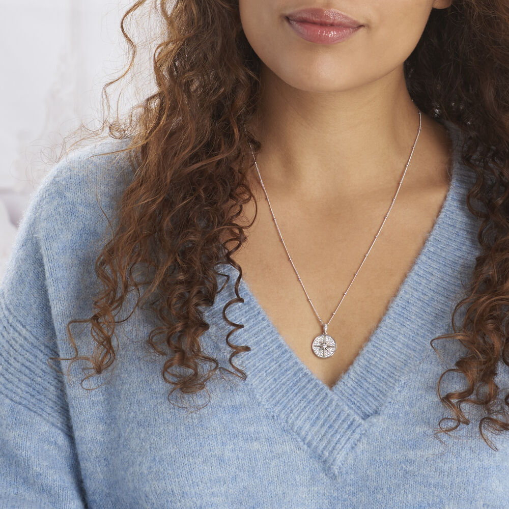 Collier Apollinaris Argent Blanc Oxyde De Zirconium - Colliers avec pierres Femme | Marc Orian