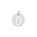 Pendentif Elio D Argent Blanc - Pendentifs Famille | Marc Orian
