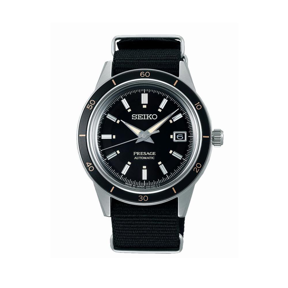 Montre Seiko Presage Noir - Montres automatiques Homme | Marc Orian