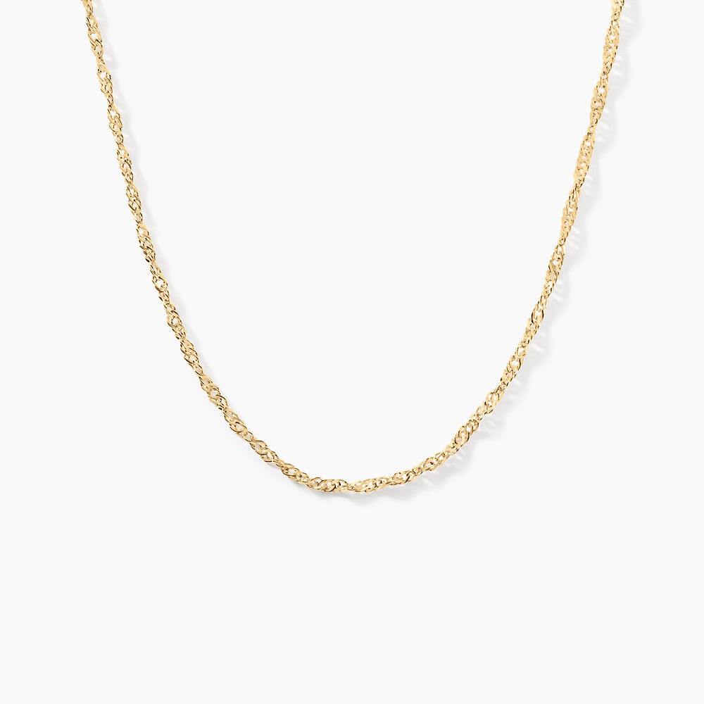 Chaîne Imanie Maille Singapour Or Jaune - Chaines Femme | Marc Orian