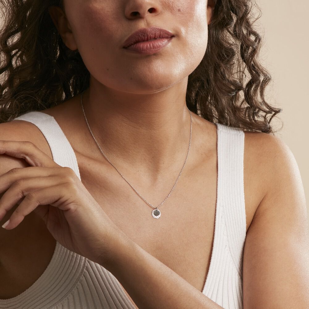 Collier Tatienne Argent Blanc - Colliers Femme | Marc Orian