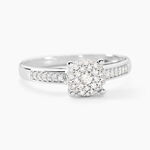 Bague Serena Or Blanc Diamant - Solitaires Femme | Marc Orian