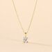 Collier Aphrodite Or Jaune Diamant Synthetique - Colliers avec pierres Femme | Marc Orian
