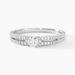 Bague Solitaire Katalina Or Blanc Diamant - Parures de mariage Femme | Marc Orian