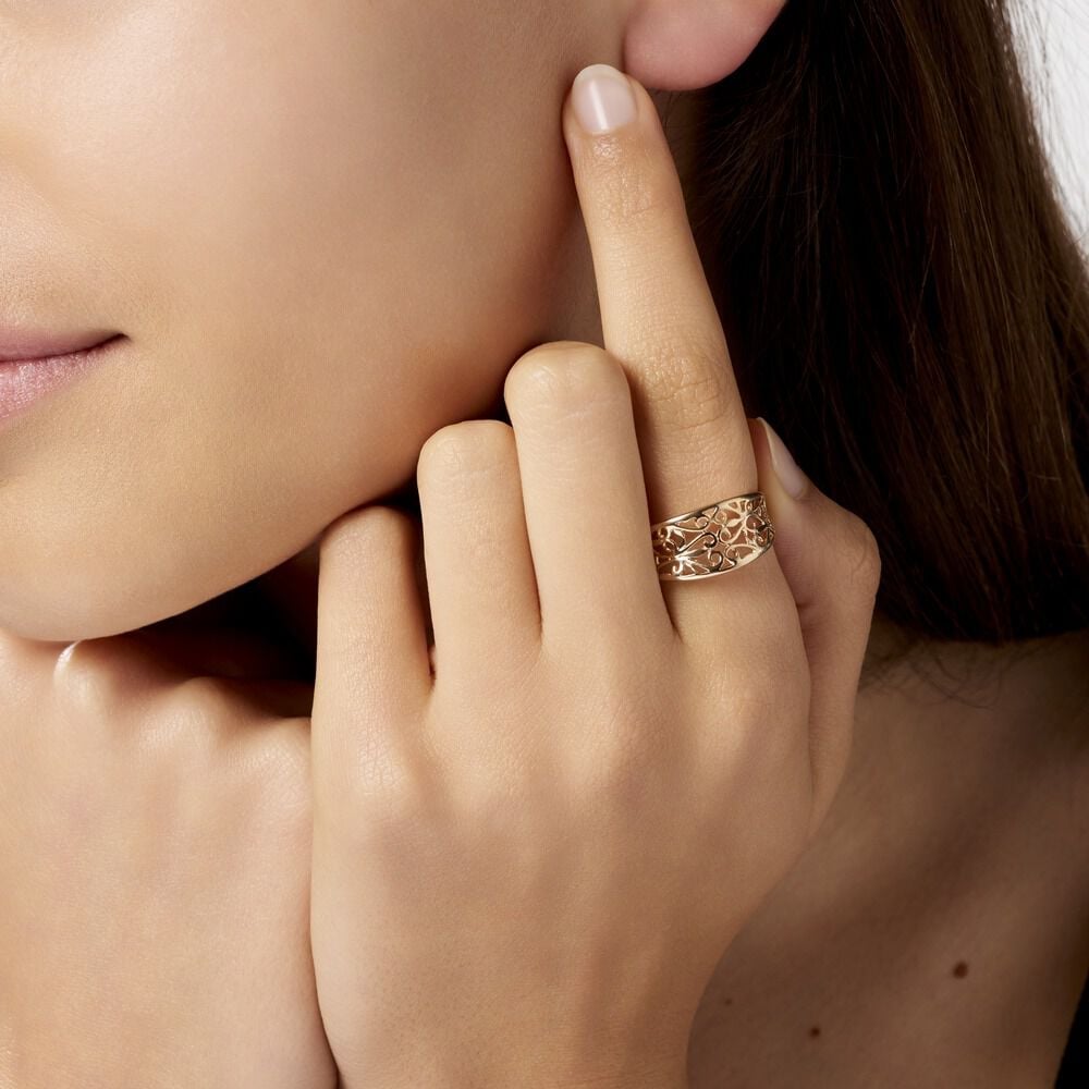 Bague Tyfene Plaqué Or Jaune -  Femme | Marc Orian