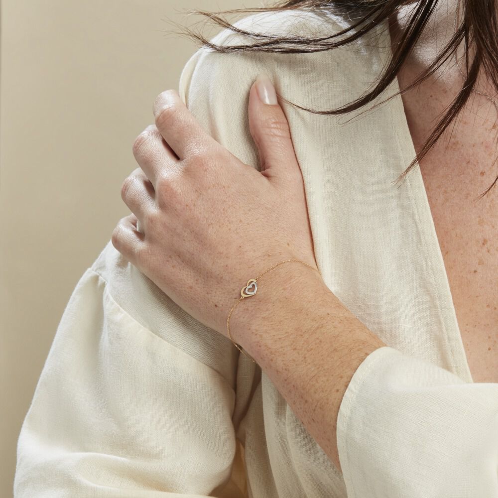 Bracelet Datura Or Bicolore - Bracelets chaînes Femme | Marc Orian